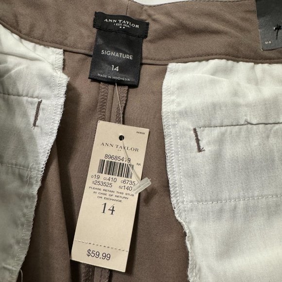 NWT Ann Taylor Signature Women's Pants, Size 14 - Picture 6 of 16